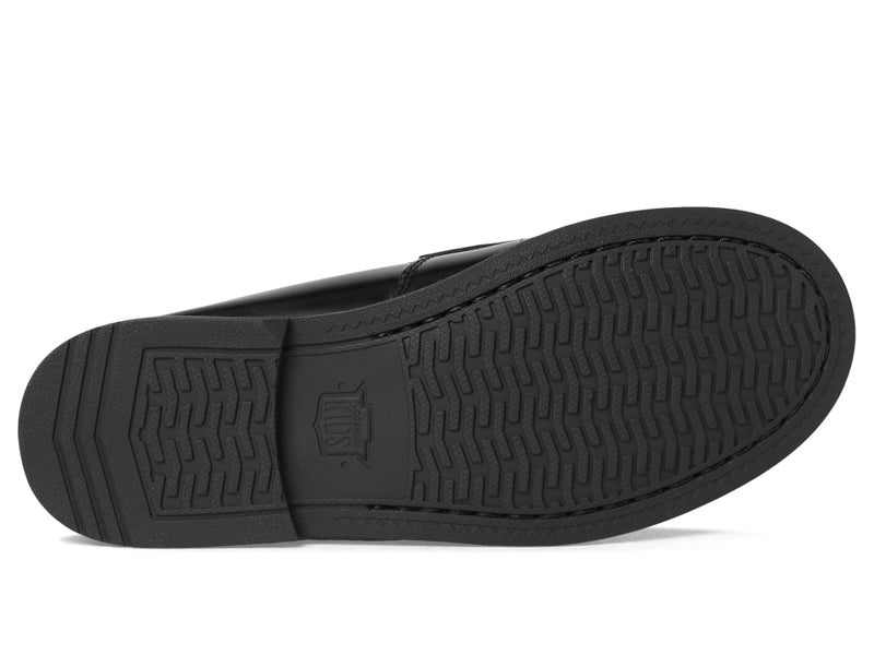 Florsheim فلورشايم كروكيت بيني جونيور للأولاد الصغار - حذاء سهل الارتداء، 4 م الولايات المتحدة للأطفال الكبار، أسود - Image 4